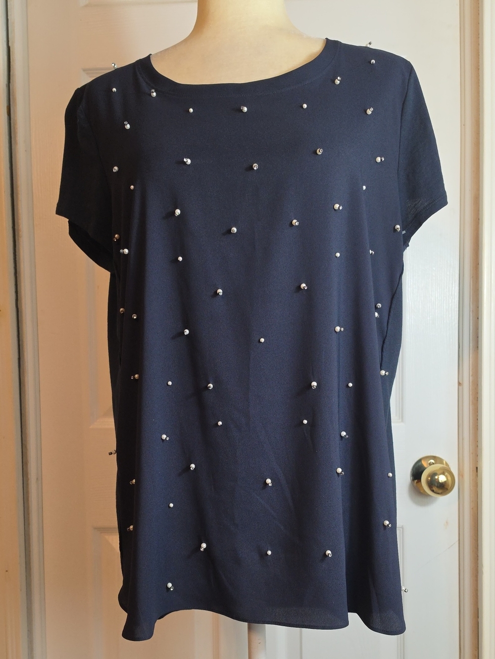 Ann Taylor Beaded Blouse